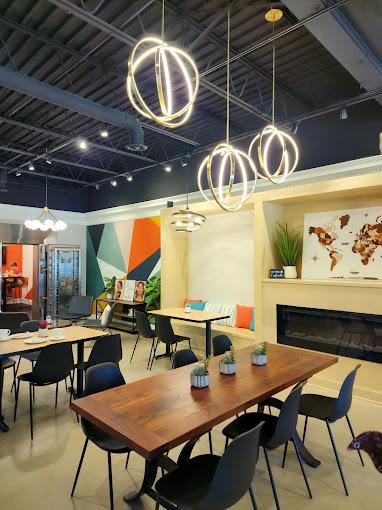 Dining area of Coco Café